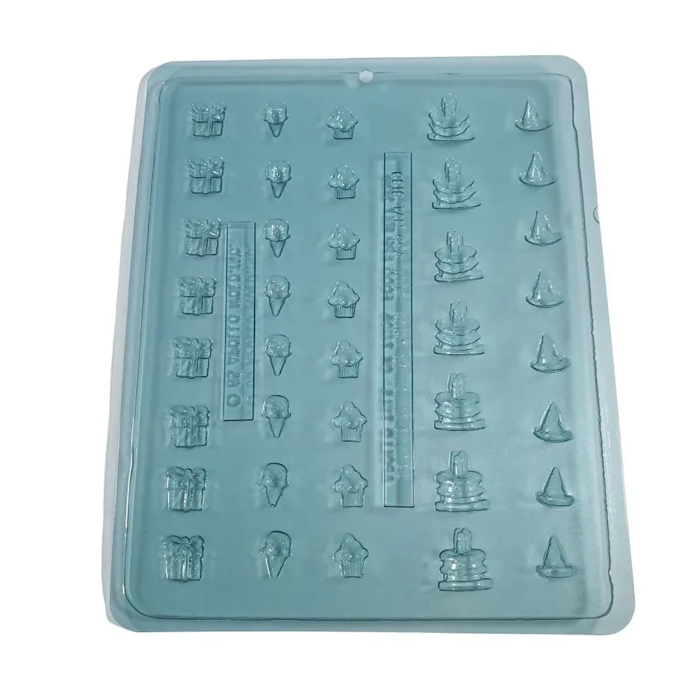 Vintage Candy Mold Birthday Mini Cake Ice Cream Gift Holiday Polymer Fondant
